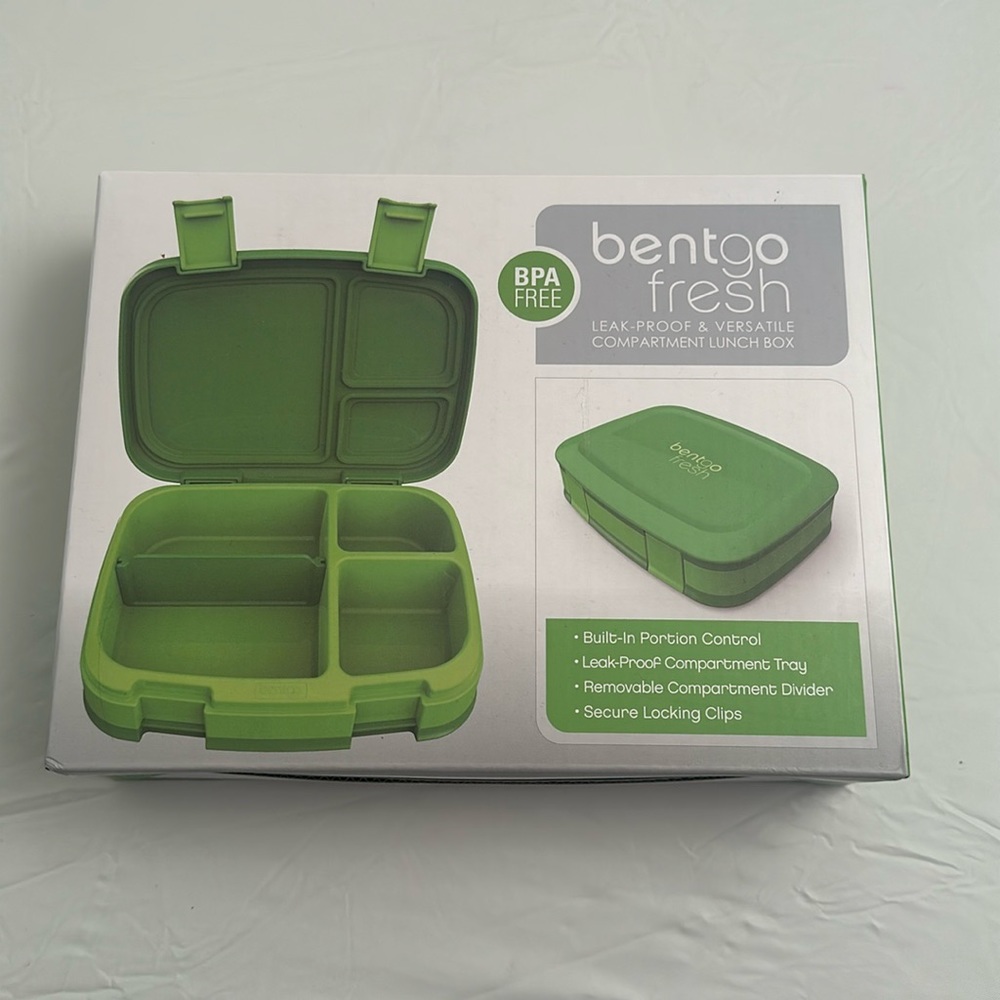 Bentgo Fresh green lunchbox NIB